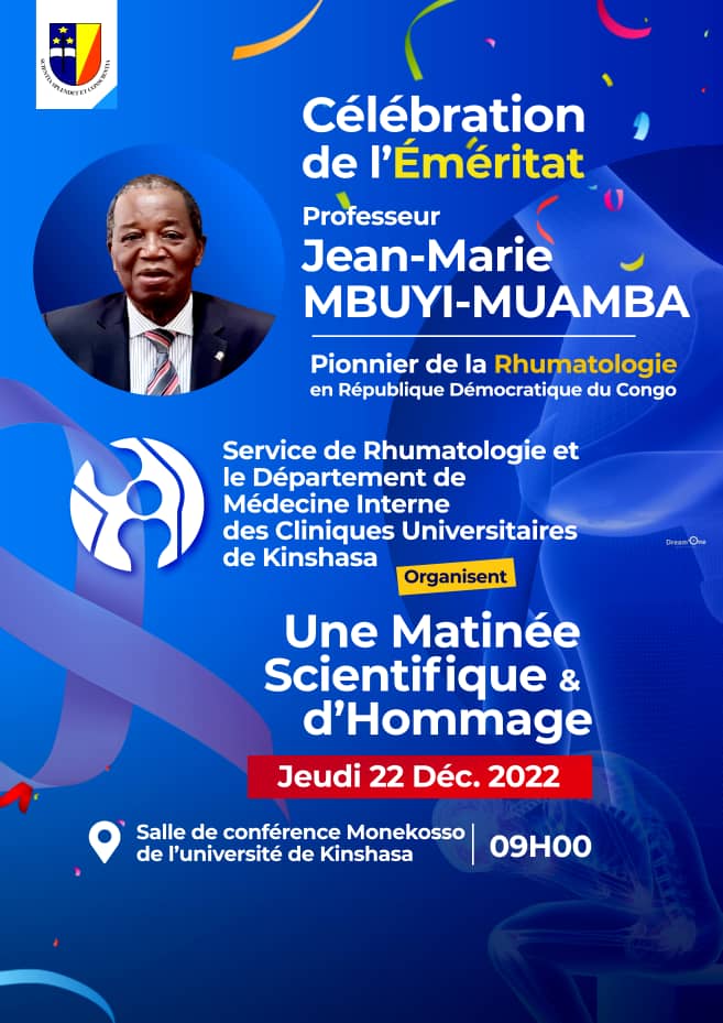 Célébration de l'Eméritat du Professeur Jean-Marie MBUYI-MUAMBA