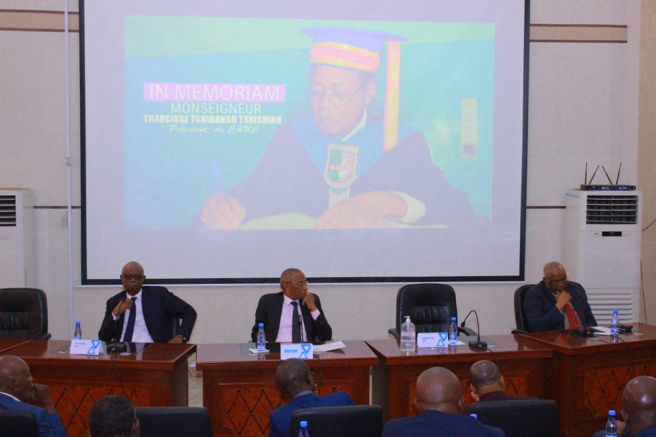 Les Professeurs de l'Unikin se sont souvenus de l'ancien Recteur Mgr Tharcisse TSHIBANGU