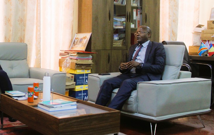 Les vœux du SGR Antoine TSHIMPI