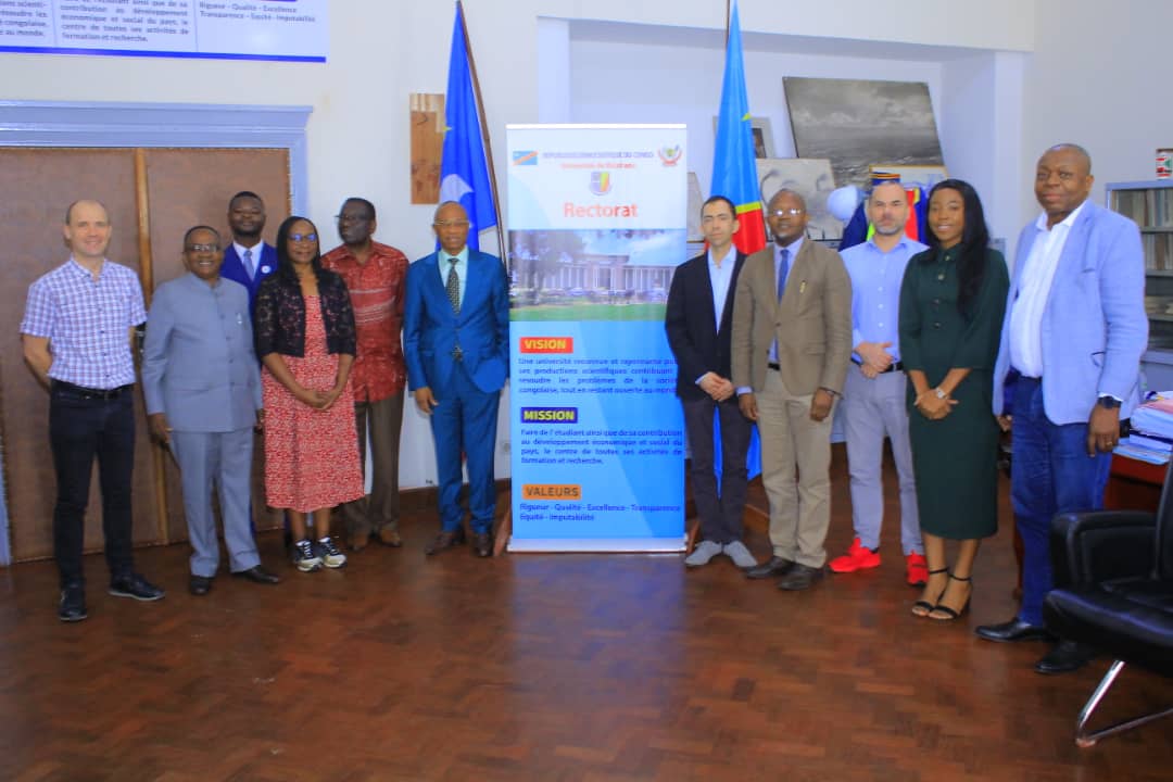 Réception lundi 24 janvier, au Rectorat/ Unikin, d'une forte délégation de l'Agence Française de Développement (AFD)