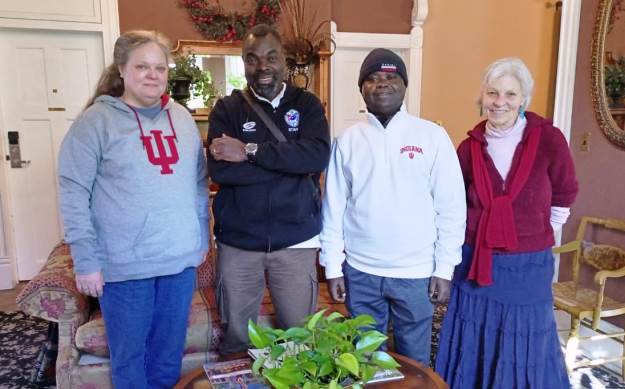 Le Professeur Eustache Banza est arrivé à Indiana University