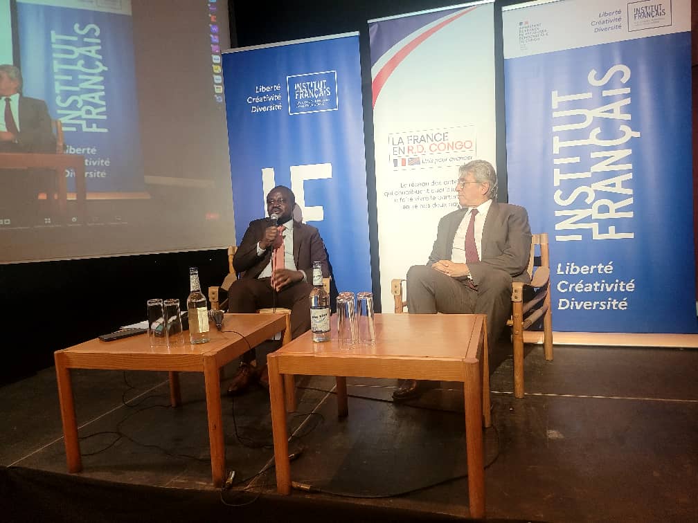 Atelier à l'Institut Français, réunissant plusieurs institutions du supérieur en RDC et en France