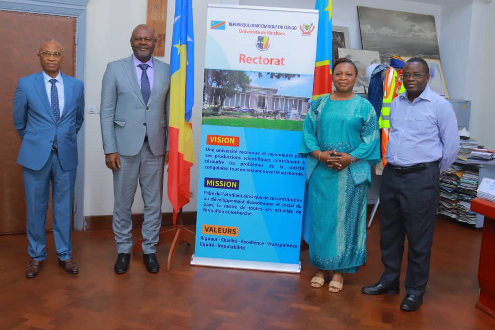 Visite du Directeur Général de FPEF à l'UNIKIN