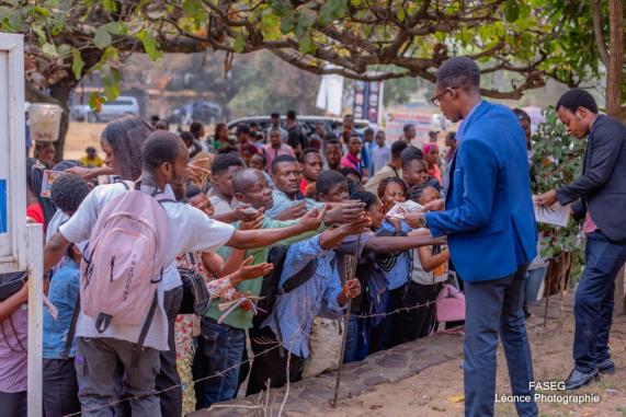 Matinée civique organisée par le bureau du forum économique à l'occasion de la journée internationale de la jeunesse