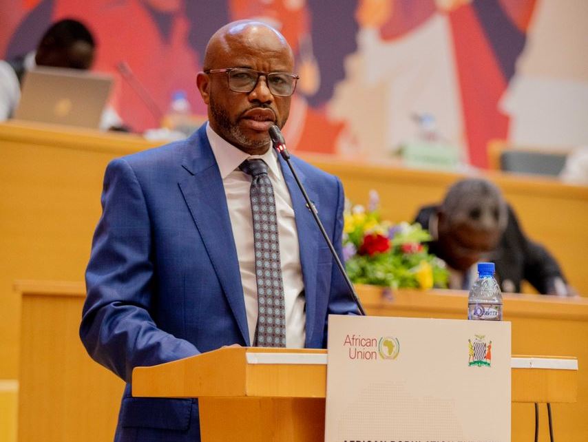 Presentation du rapport d'evaluation de 10ans de mise en oeuvre de la declaration d'Addis Abeba sur la Population et le Developpement a Lusaka, Zambie