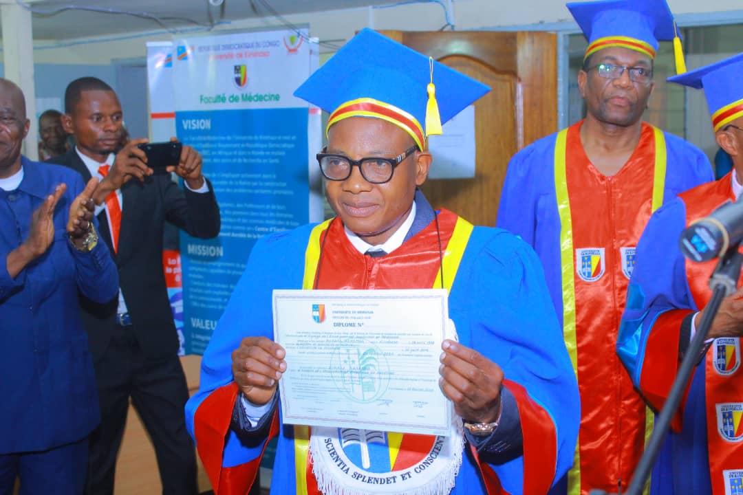 Soutenance publique de la thèse d'agrégation en Médecine du Docteur John BUKASA KAKAMBA à l'Université de Kinshasa