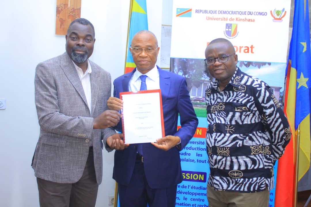 Le Secrétaire Général Académique de l'Université de Kinshasa élu Député national