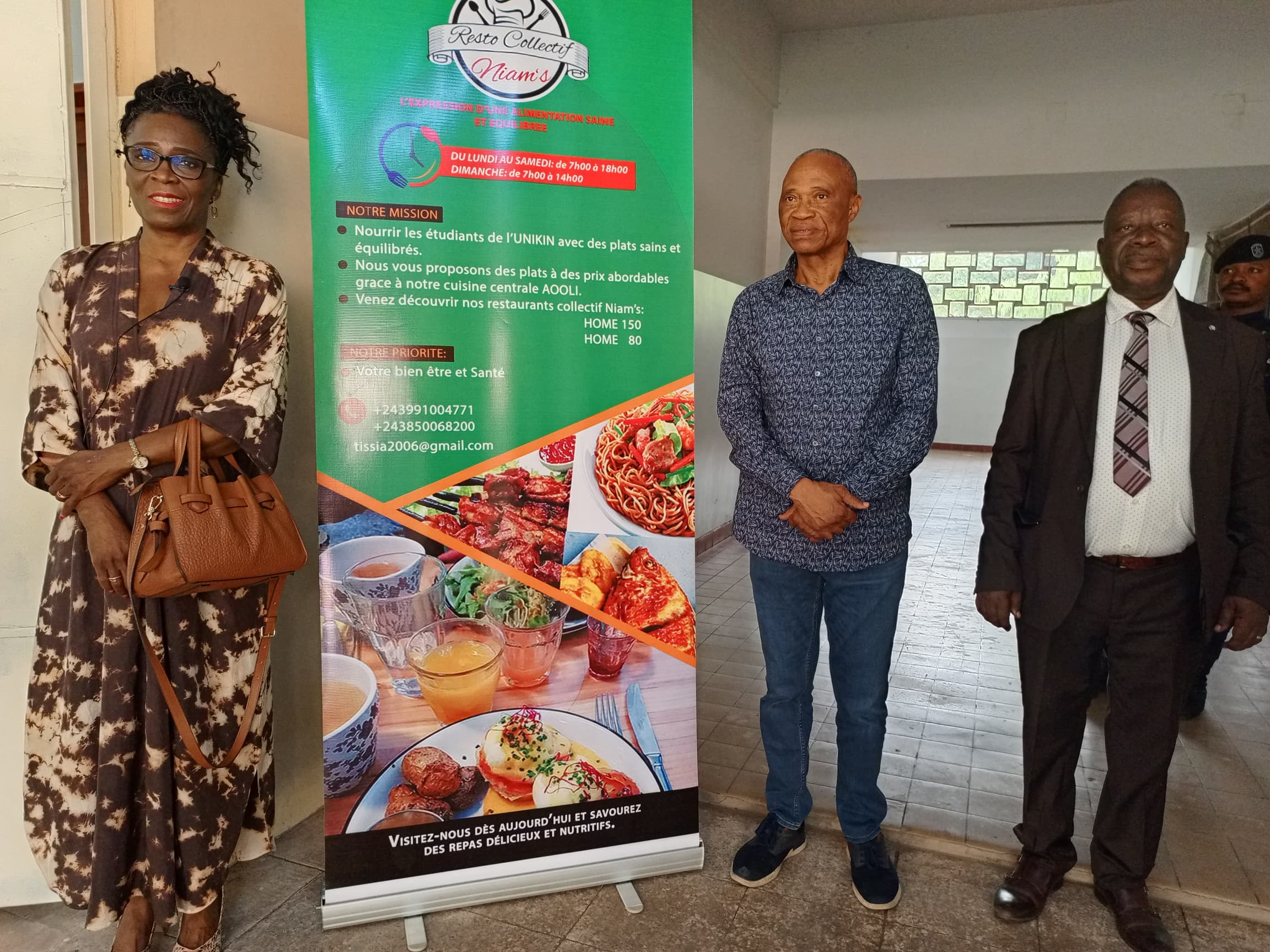 Réouverture du Restaurant central des étudiants à l'Université de Kinshasa