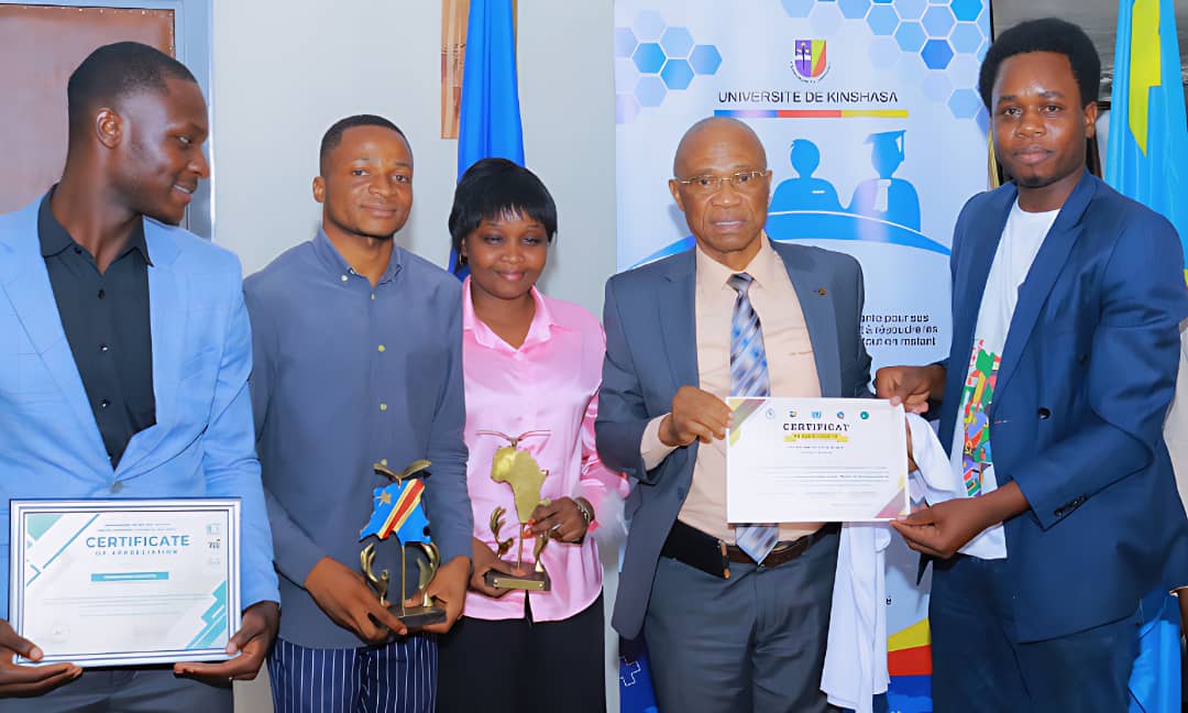 Clôture du Forum International des Jeunes Africains pour le Développement FIJADA à l'Université de Kinshasa