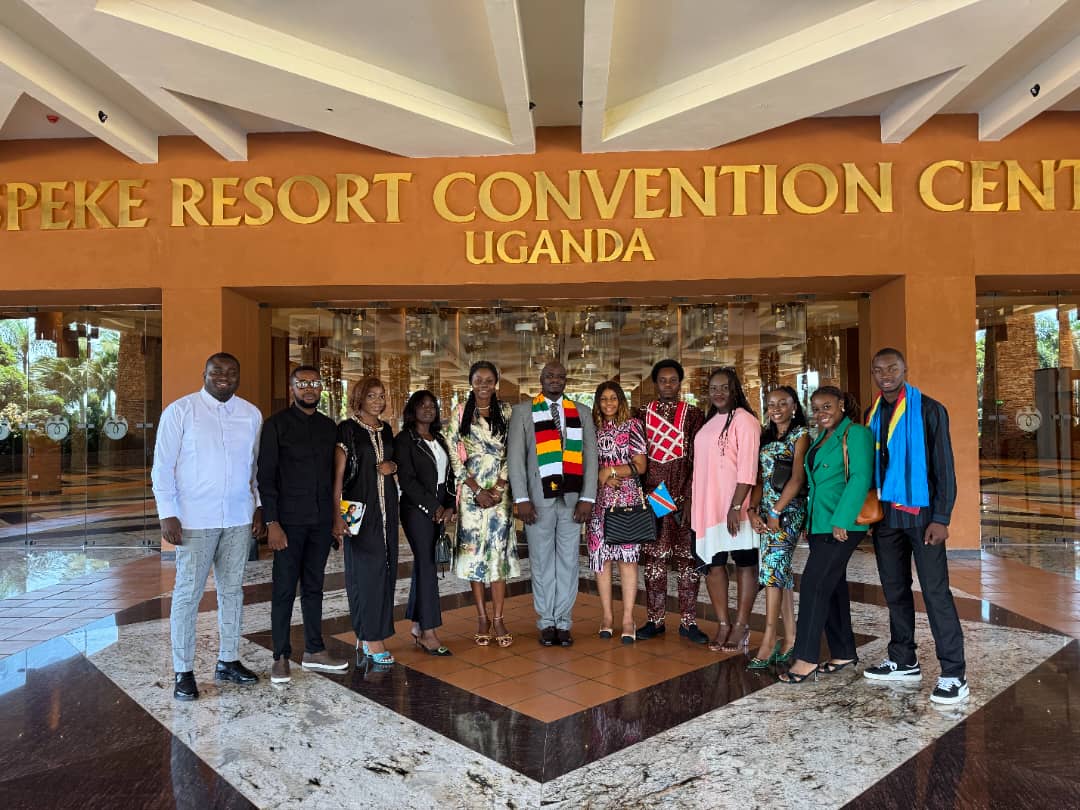 L’Université de Kinshasa représentée par la coordonatrice adjointe des étudiants, madame MASASU NTUMBA Danclean, au Africa Youth Congress 2024