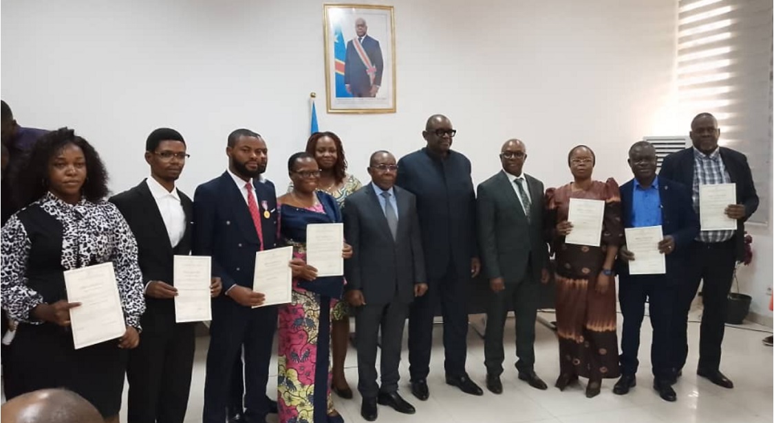 Innovation technologique en RDC : remise des titres de propriété industrielle aux inventeurs congolais