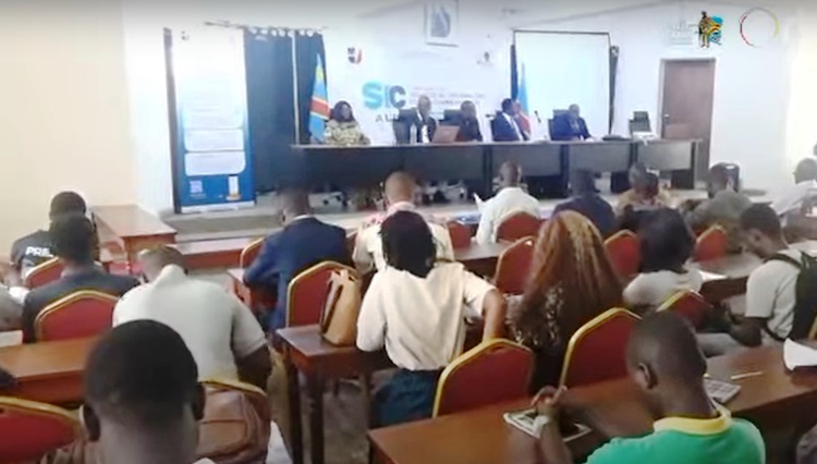 Reportage du Lancement officiel du site www.unikin-sic.cd