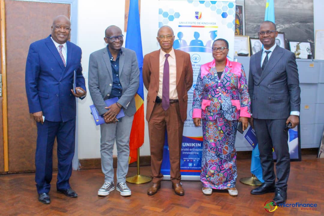 Partenariat en perspective entre la Microfinance Bisou Bisou et l’Université de Kinshasa