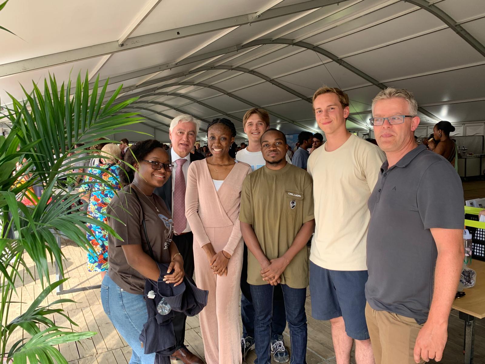 Trois étudiants de la Polytechnique de l’UNIKIN en mobilité à la KU Leuven