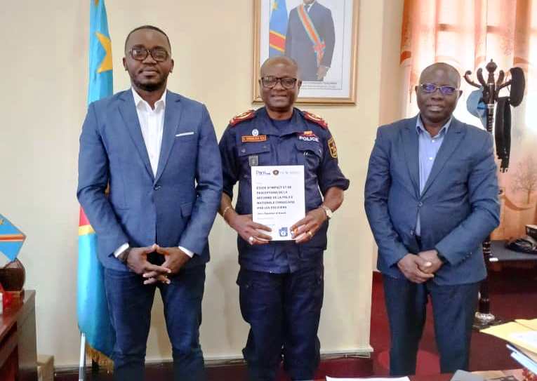 Deux experts de l'Ecole de criminologie de l'UNIKIN en mission d'évaluation des réformes de la PNC à Bunia en Ituri