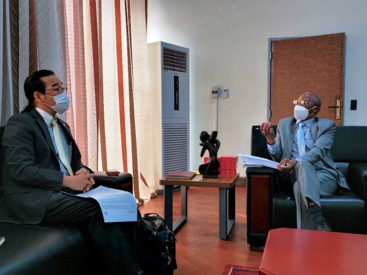 jean marie kayembe et la JICA