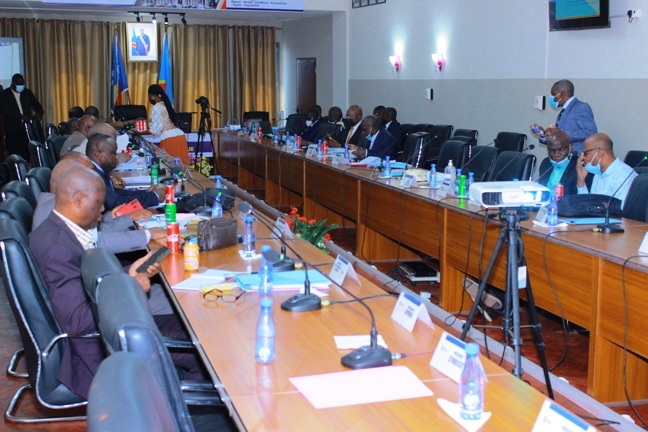 Le premier Conseil de l’Université de Kinshasa du Comité de Gestion actuel, vendredi 10 juin 2022