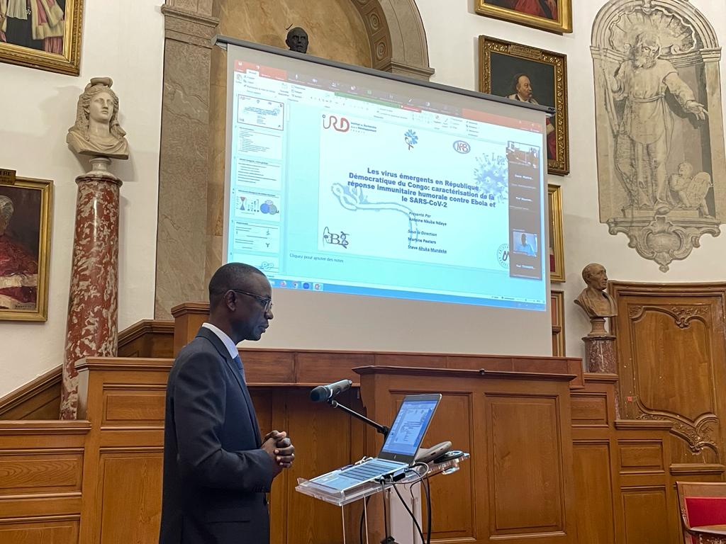 Emerging viruses in the Democratic Republic of the Congo : Characterization of the humoral immune response against ebola virus and SARS-COV-2