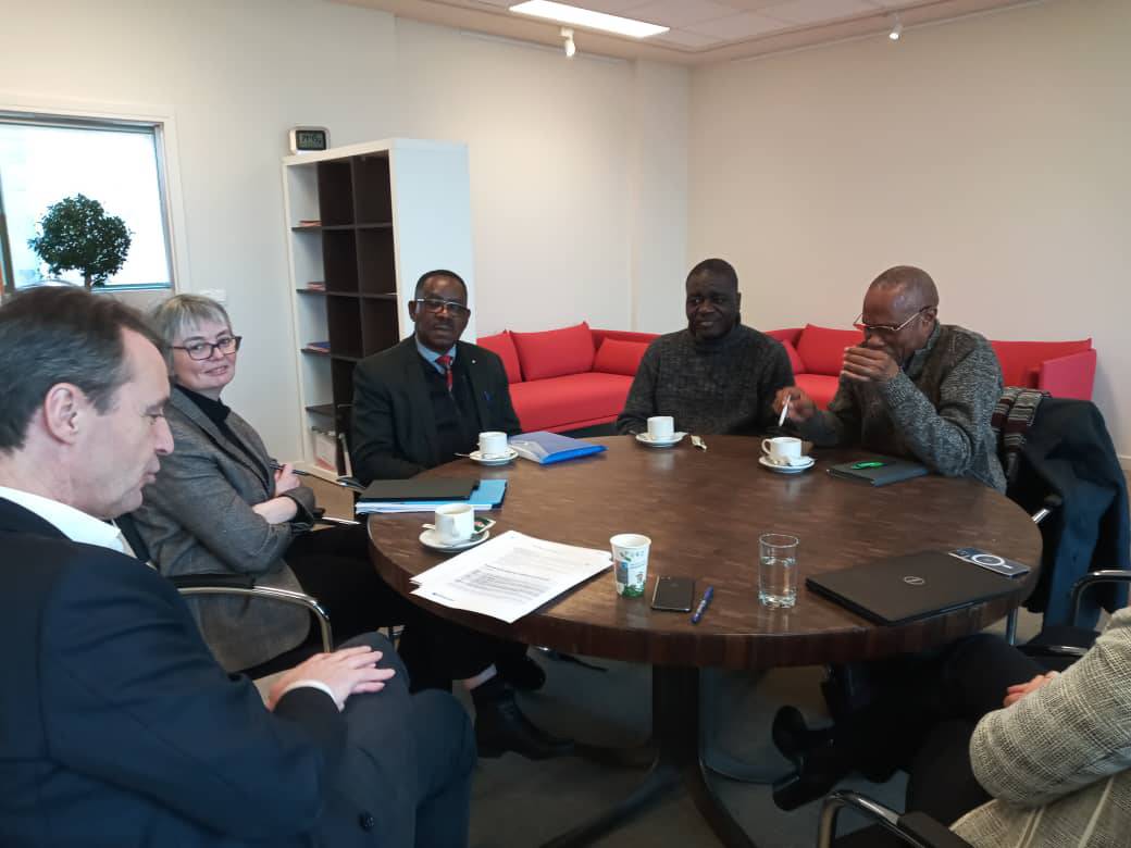 Le Recteur de l’Université de Kinshasa et sa délégation ont visité l’Université Catholique de Louvain.