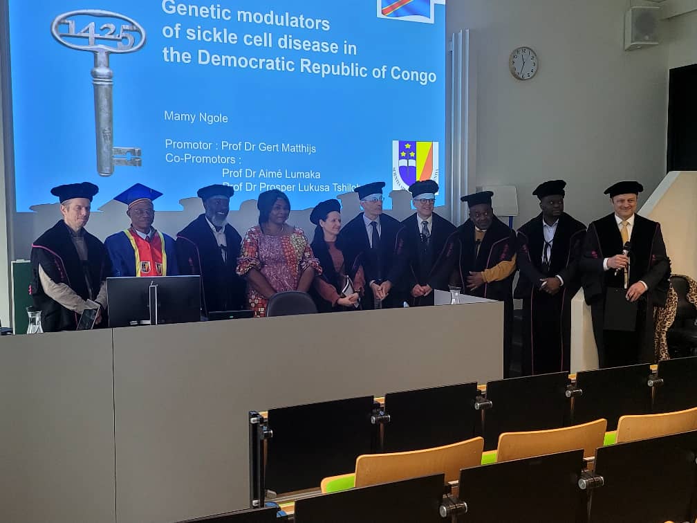 Le Recteur de l'université de Kinshasa, Le Professeur Jean-Marie Kayembe (Membre des jurys) et le SGR, le Professeur Antoine Tshimpi participent à des activités et des séances de travail scientifiques à la KU LEUVEN/ Belgique