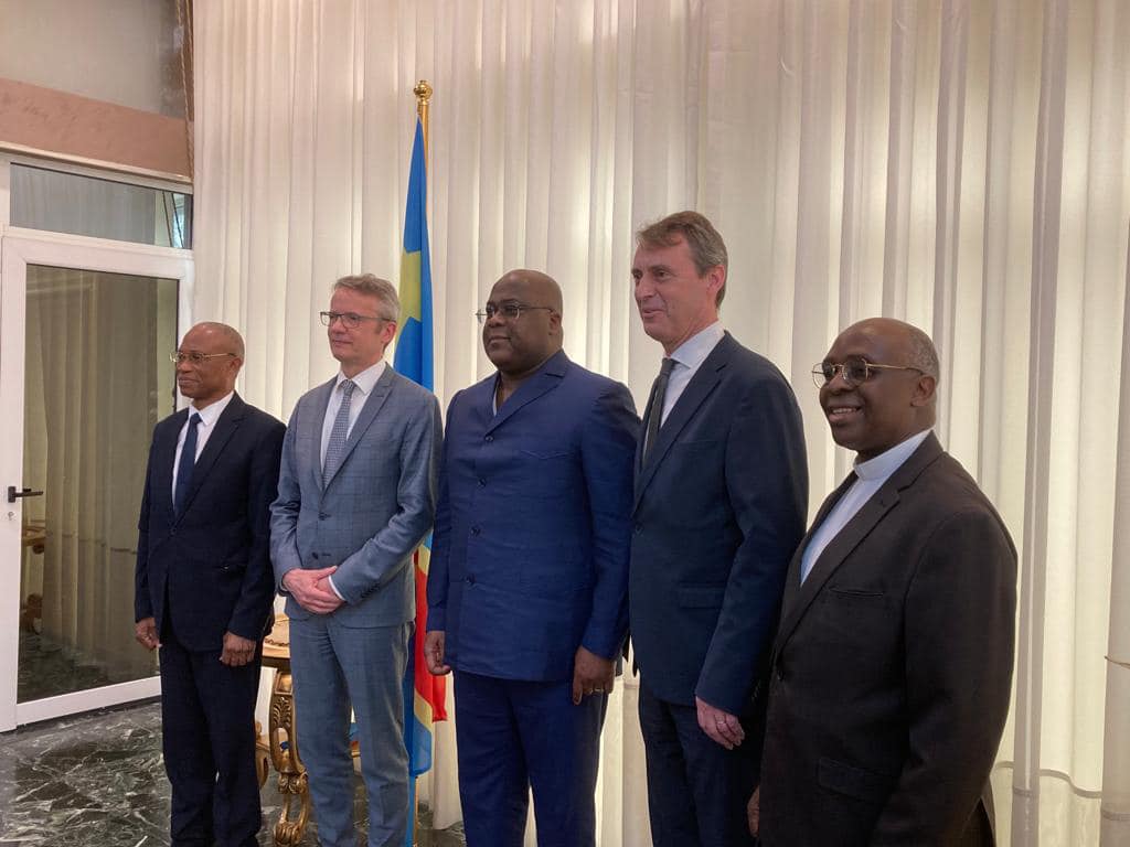 La Tripartite, Université de Kinshasa, la KU Leuven et l’Université Catholique de Louvain reçues par le Président Felix Tshisekedi