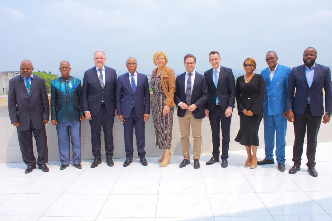 Visite de la délégation des députés allemands à l'Université de Kinshasa