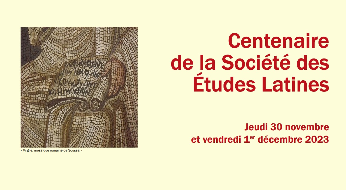 Colloque du Centenaire de la Société des Études Latines à Paris : Le Professeur Hyppolyte MIMBU KILOL invité par l'Académie des Inscriptions et Belles Lettres