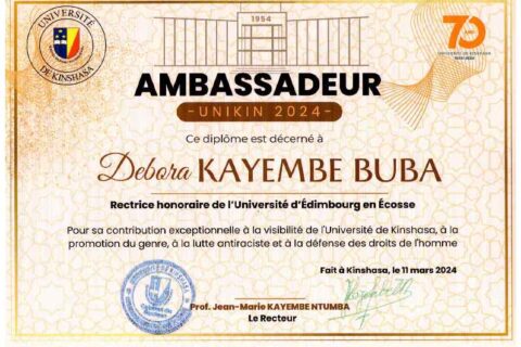 AMBASSADRICE DEBORA KAYEMBE