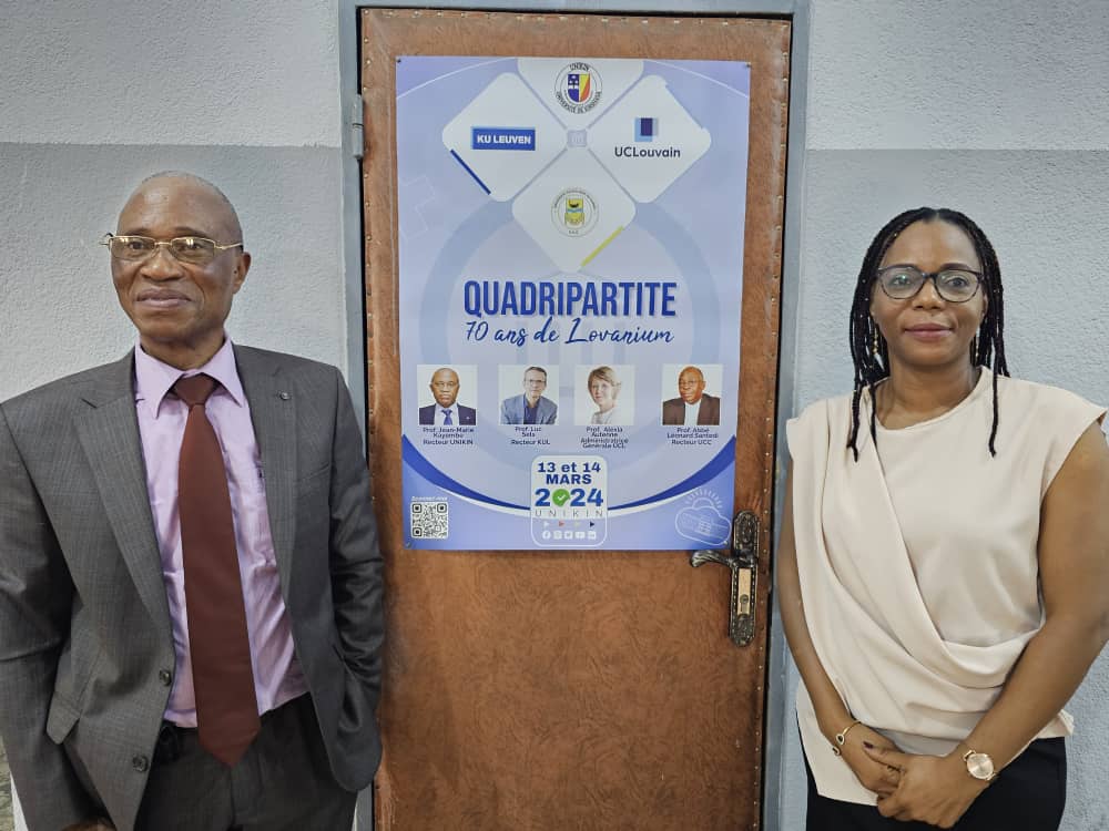 70 ans de l'Université de Lovanium :  une quadripartite pour la célébration