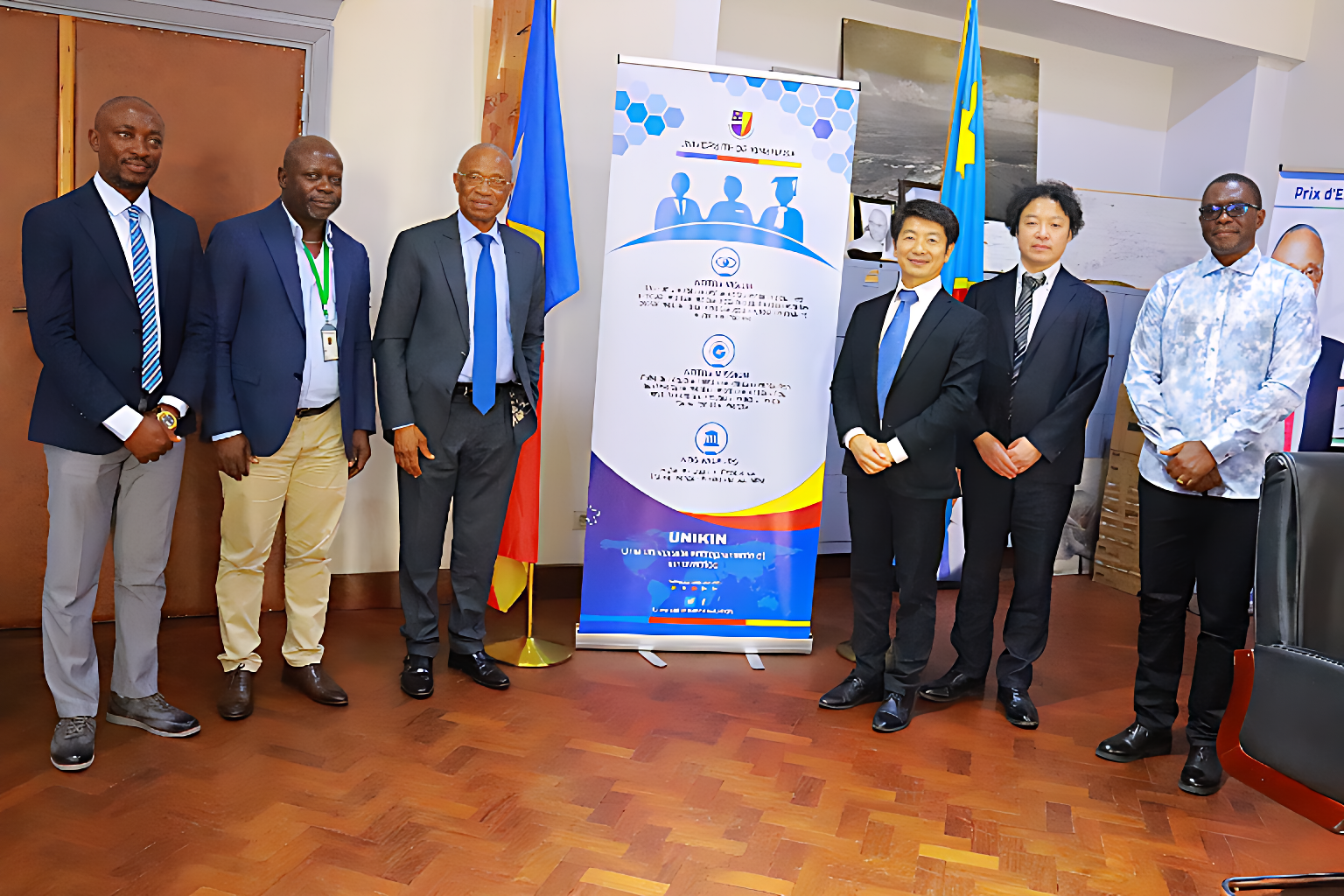 Visite du Professeur Docteur OSAMU KUNII: Avancées dans la lutte contre le M-pox et collaboration universitaire entre le Japon et la RDC