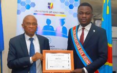 L'étudiant Albert OKEKE