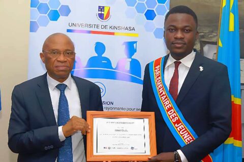 L'étudiant Albert OKEKE