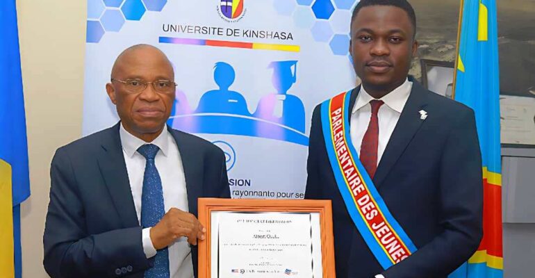 L'étudiant Albert OKEKE