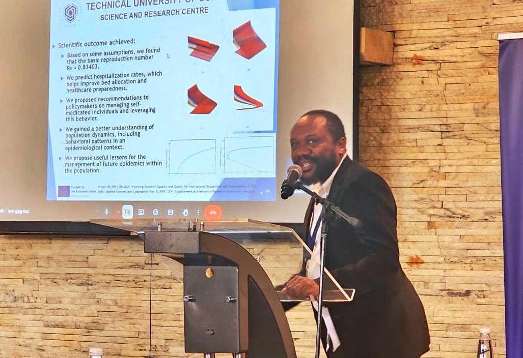 Le Professeur Selain Kasereka Présente des Recherches Révolutionnaires en Intelligence Artificielle à l'Université Technique de Sofia